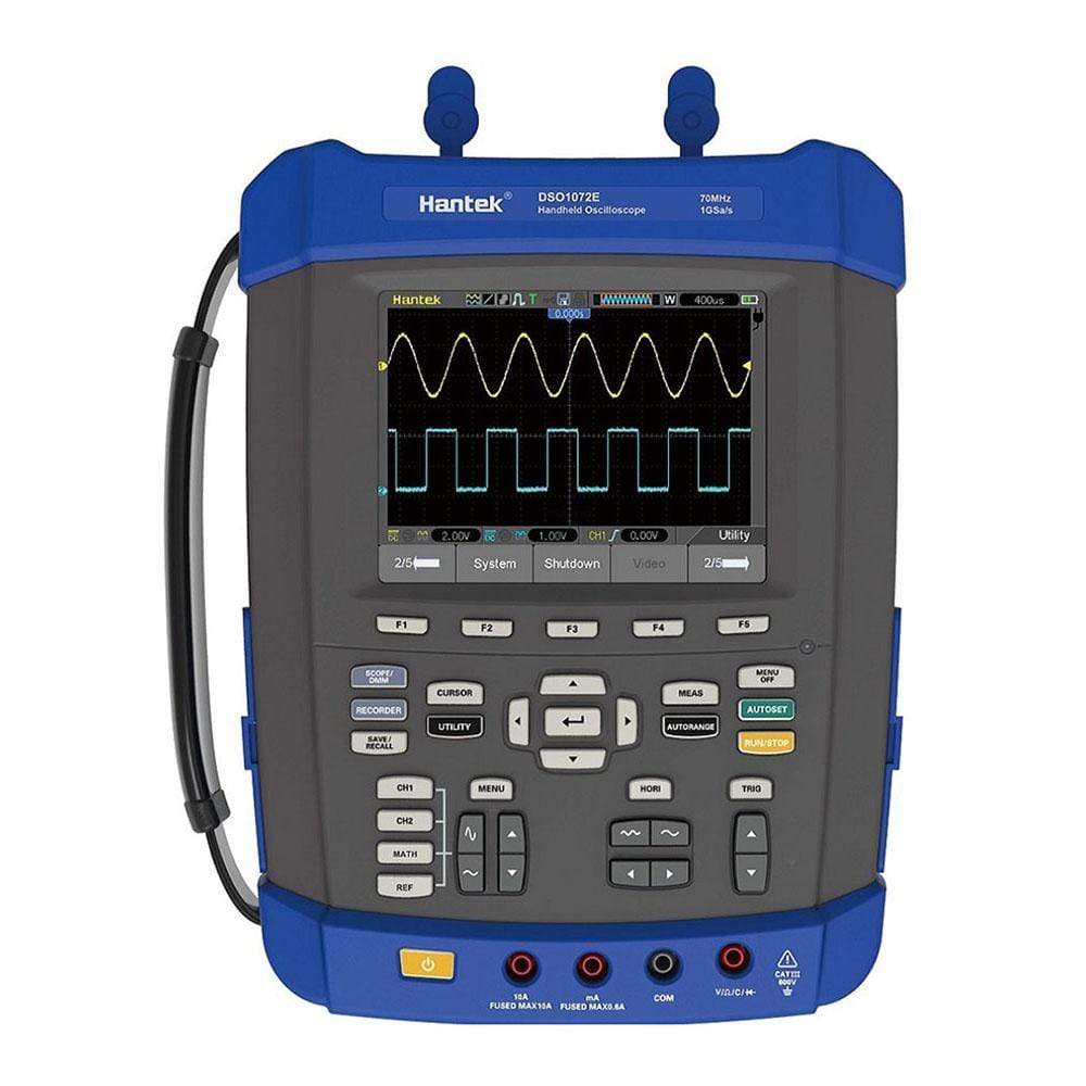 Hantek Electronic Co Ltd DSO-1072E Hantek DSO-1072E 2-ch, 70MHz 2M Sample Handheld Oscilloscope - The Debug Store UK