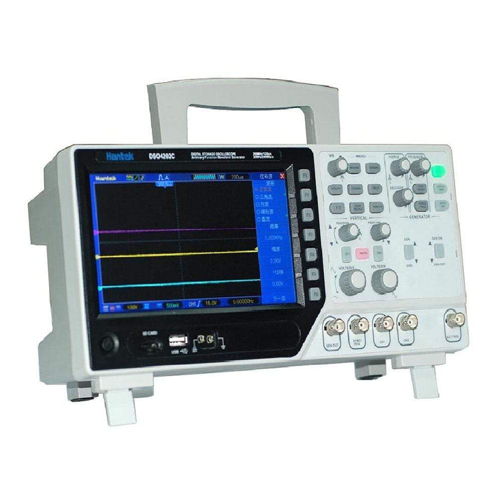 Hantek Electronic Co Ltd DSO-4202C Hantek DSO-4202C 2-ch, 200MHz Oscilloscope - The Debug Store UK