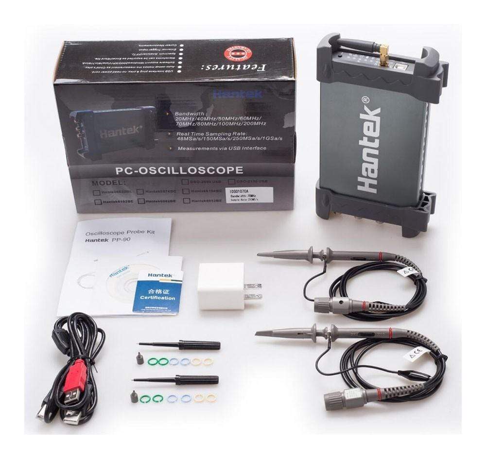 Hantek Electronic Co Ltd iDSO-1070A Hantek iDSO-1070A 2-ch, 70MHz Scope - The Debug Store UK