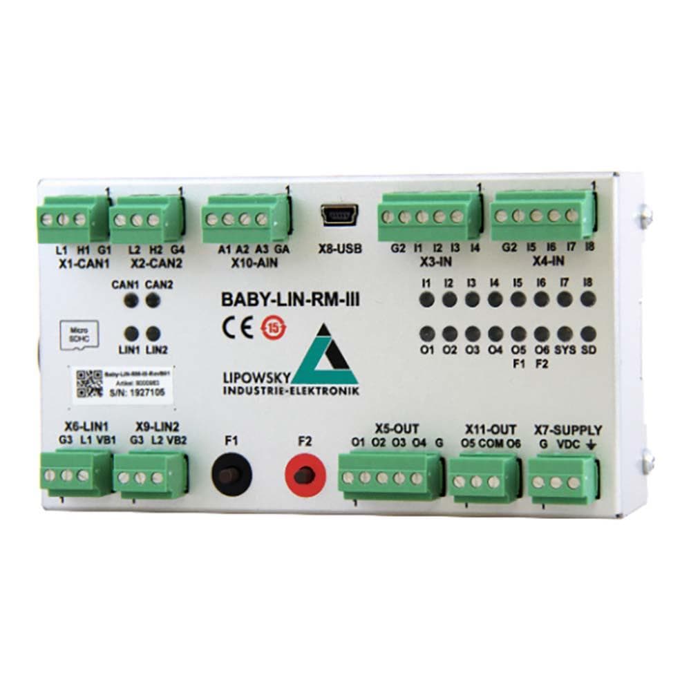 Lipowsky Industrie Elektronik GmbH BABY-LIN-RM-III Lipowsky Baby-LIN-RM-III CAN/LIN Bus Host Adapter - The Debug Store UK