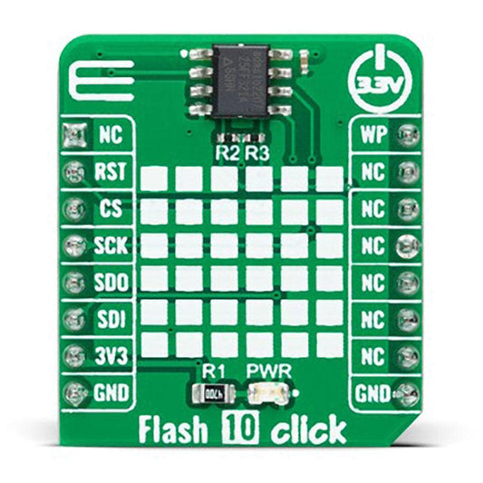 Mikroelektronika d.o.o. MIKROE-5289 Flash 10 Click Board - The Debug Store UK