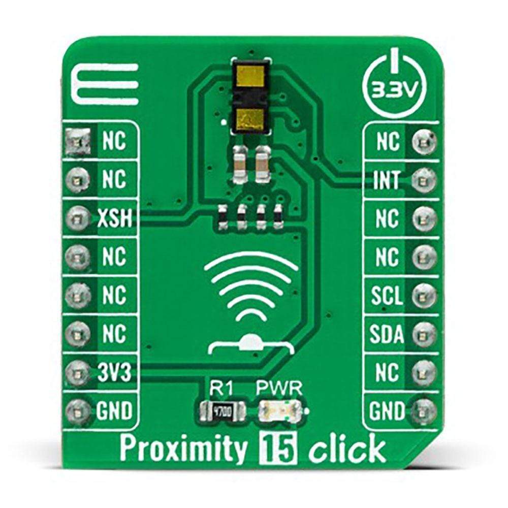 Mikroelektronika d.o.o. MIKROE-4822 Proximity 15 Click Board - The Debug Store UK