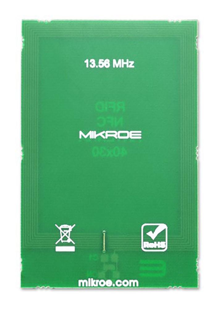Mikroelektronika d.o.o. MIKROE-4001 Rectangular NFC 40x30 Antenna - The Debug Store UK