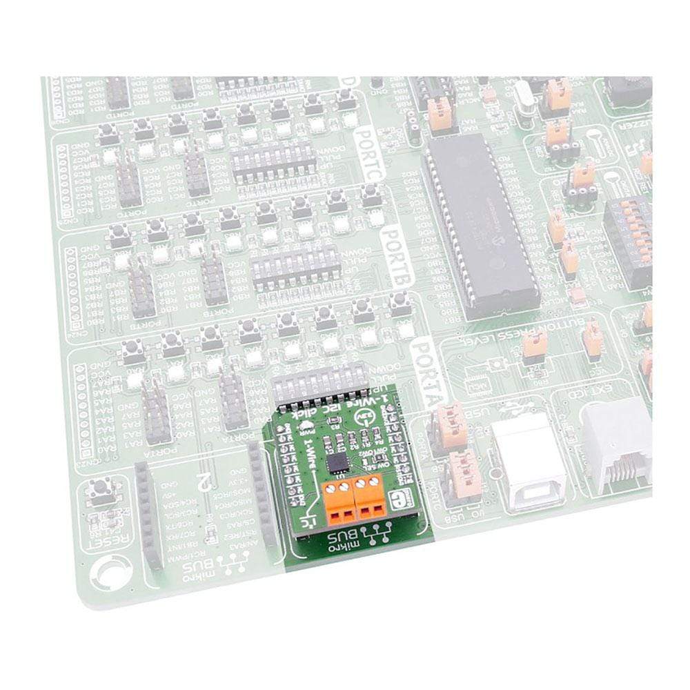 Mikroelektronika d.o.o. MIKROE-2750 1-Wire I2C Click Board - The Debug Store UK