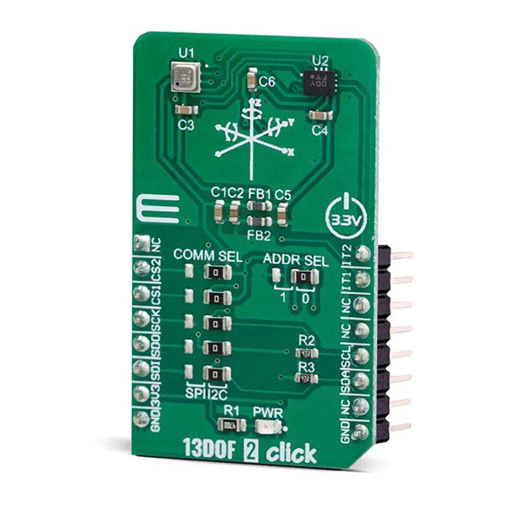 Mikroelektronika d.o.o. MIKROE-3687 13DOF 2 Click Board - The Debug Store UK