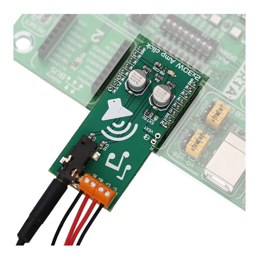 Mikroelektronika d.o.o. MIKROE-3010 2 x 30W Amp Click Board - The Debug Store UK