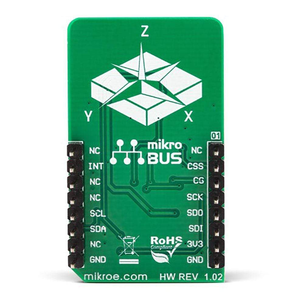 Mikroelektronika d.o.o. MIKROE-3197 3D Hall 5 Click Board - The Debug Store UK