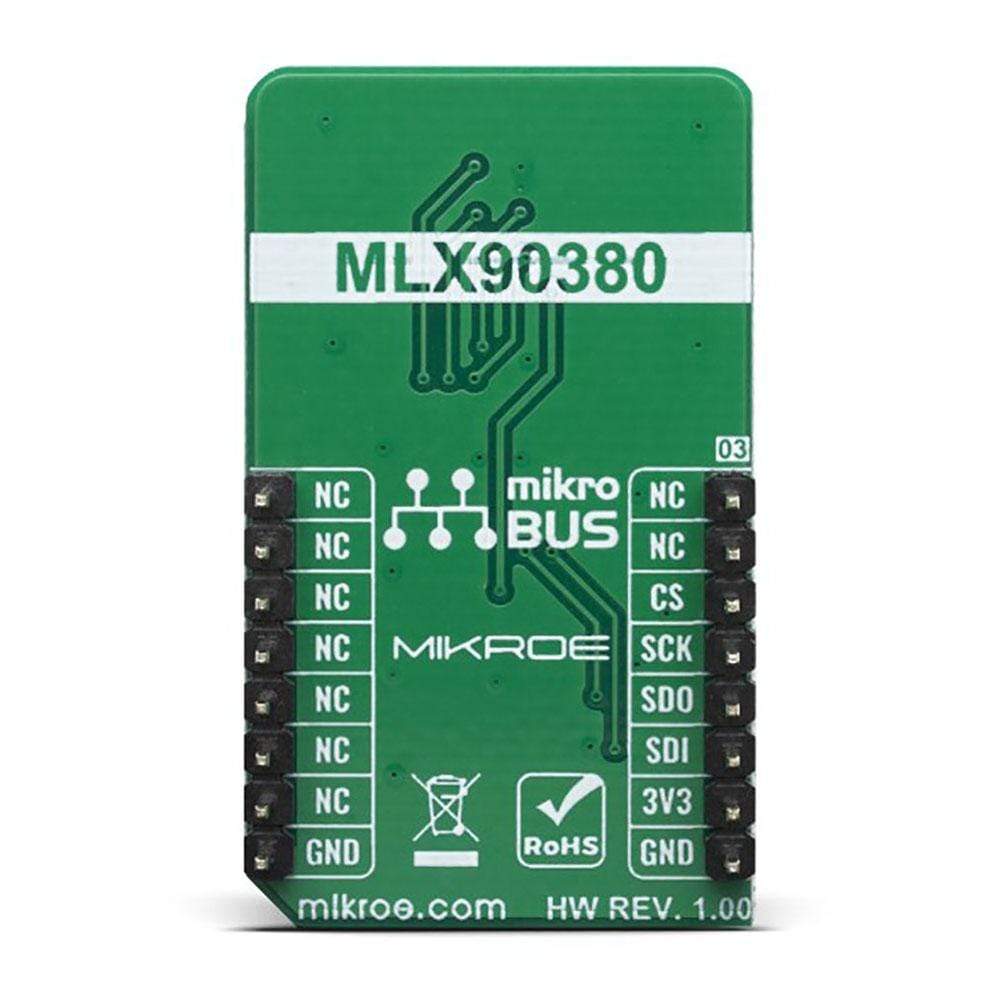 Mikroelektronika d.o.o. MIKROE-3764 3D Hall 6 Click Board - The Debug Store UK