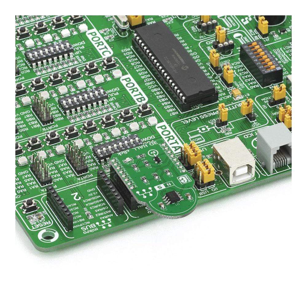 Mikroelektronika d.o.o. MIKROE-1987 3D Hall Click Board - The Debug Store UK