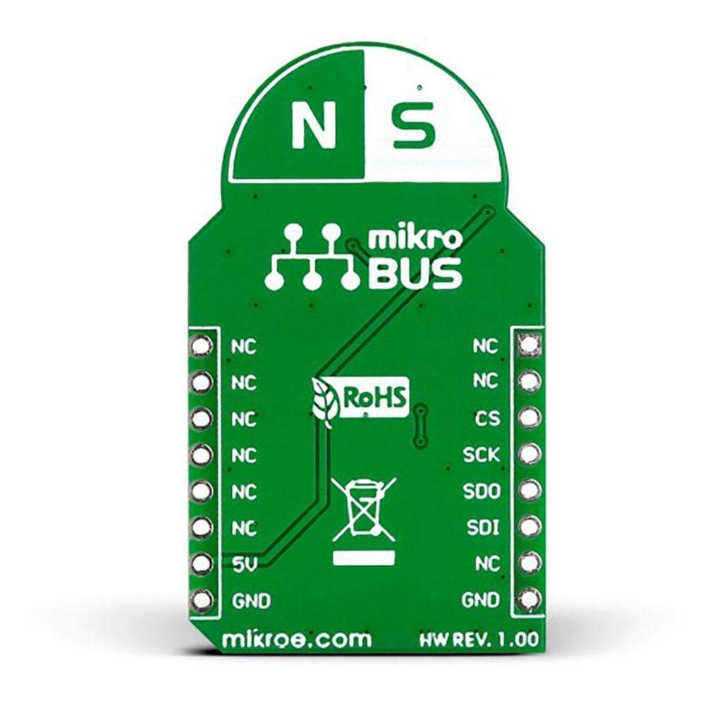 Mikroelektronika d.o.o. MIKROE-1987 3D Hall Click Board - The Debug Store UK