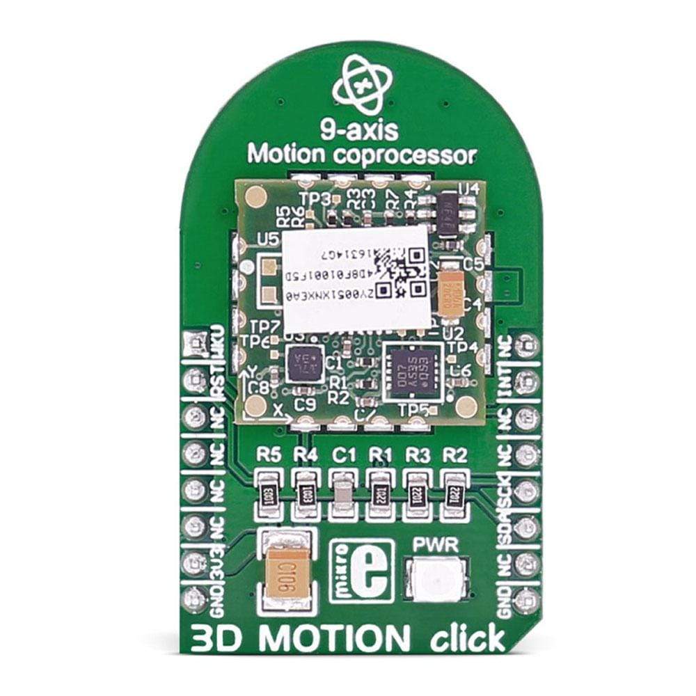 Mikroelektronika d.o.o. MIKROE-1877 3D Motion Click Board - The Debug Store UK