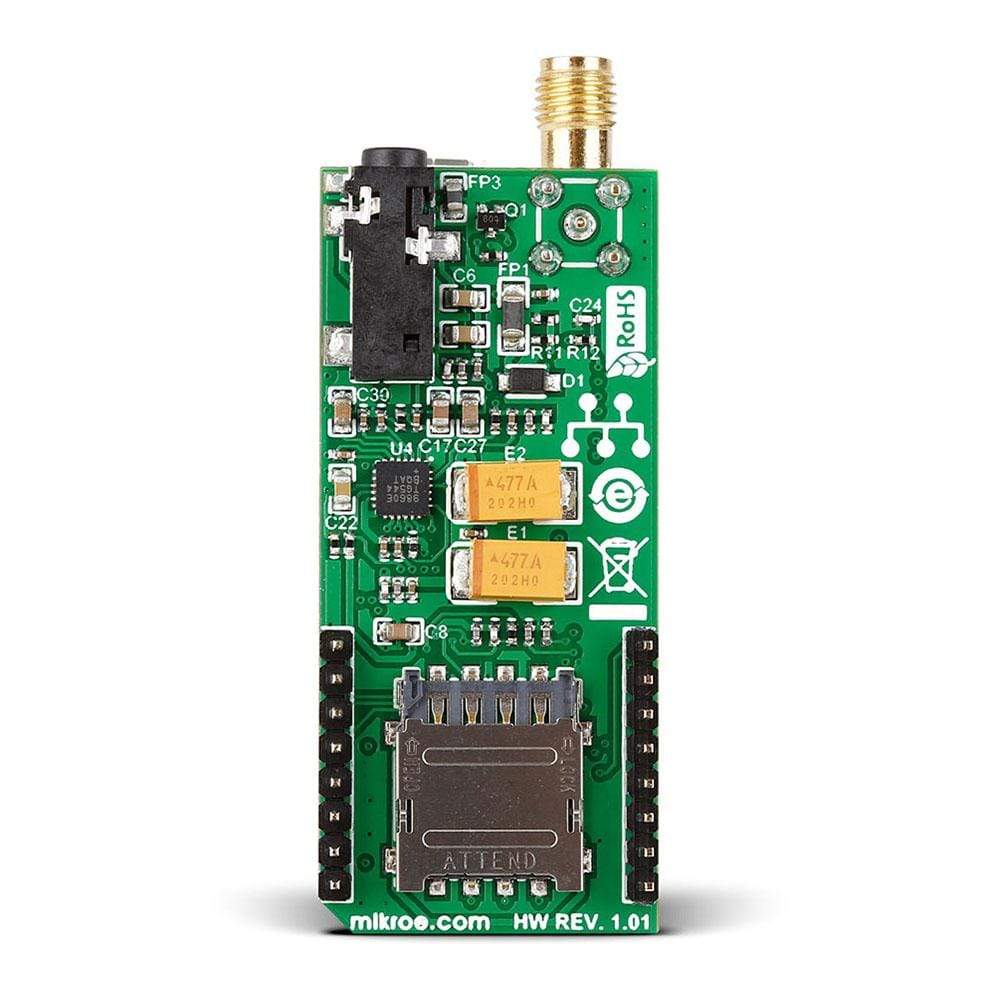 Mikroelektronika d.o.o. MIKROE-2226 3G-EA Click Board (UK, EU and Australia) - The Debug Store UK