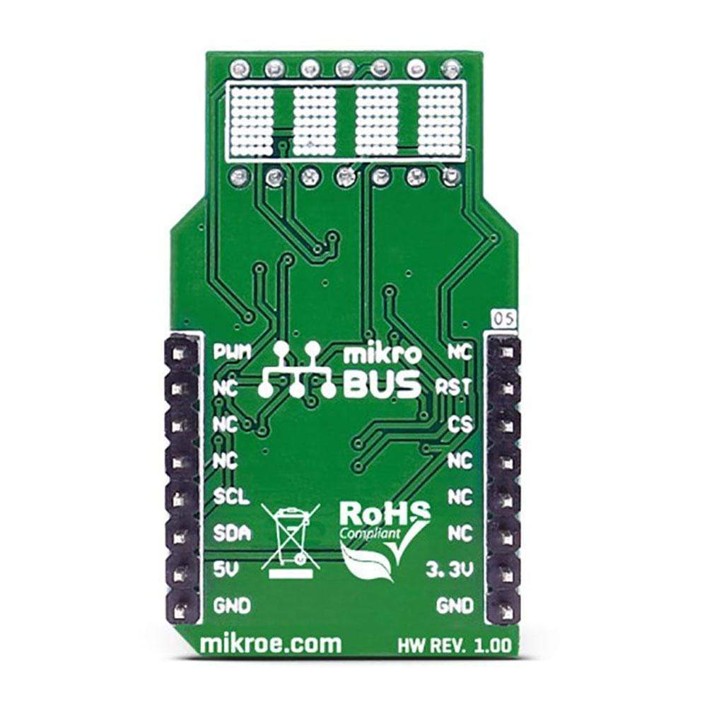 Mikroelektronika d.o.o. MIKROE-2706 4DotMatrix R Click Board - The Debug Store UK