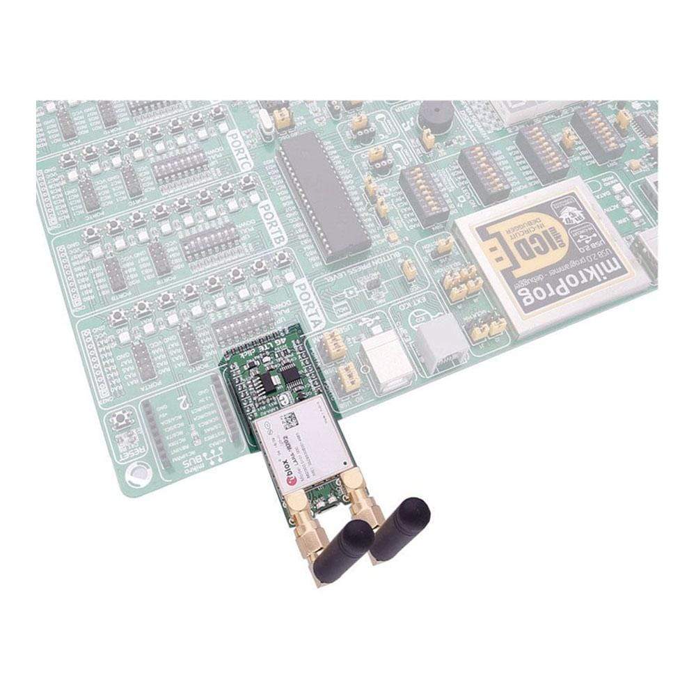 Mikroelektronika d.o.o. MIKROE-3350 4G LTE-AT&T Click Board (North America) - The Debug Store UK