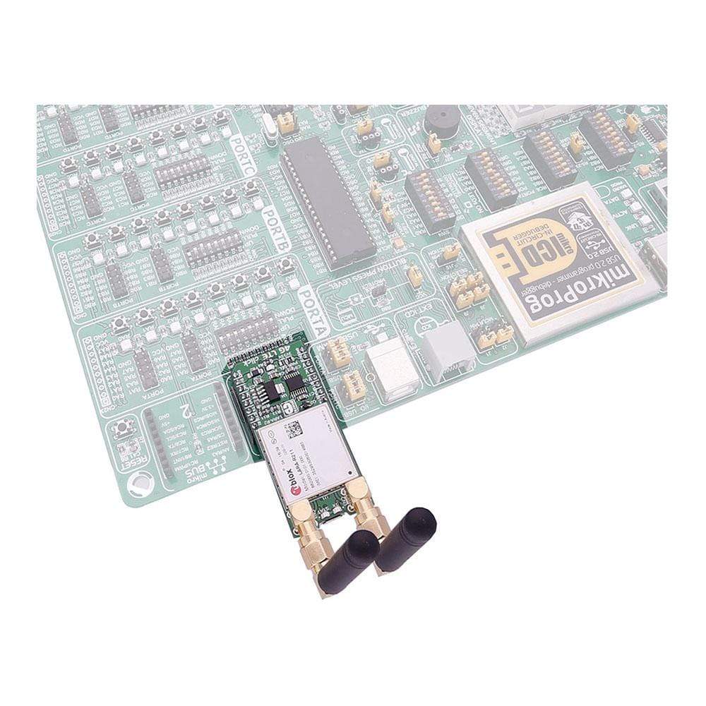 Mikroelektronika d.o.o. MIKROE-2527 4G LTE-E Click Board - The Debug Store UK