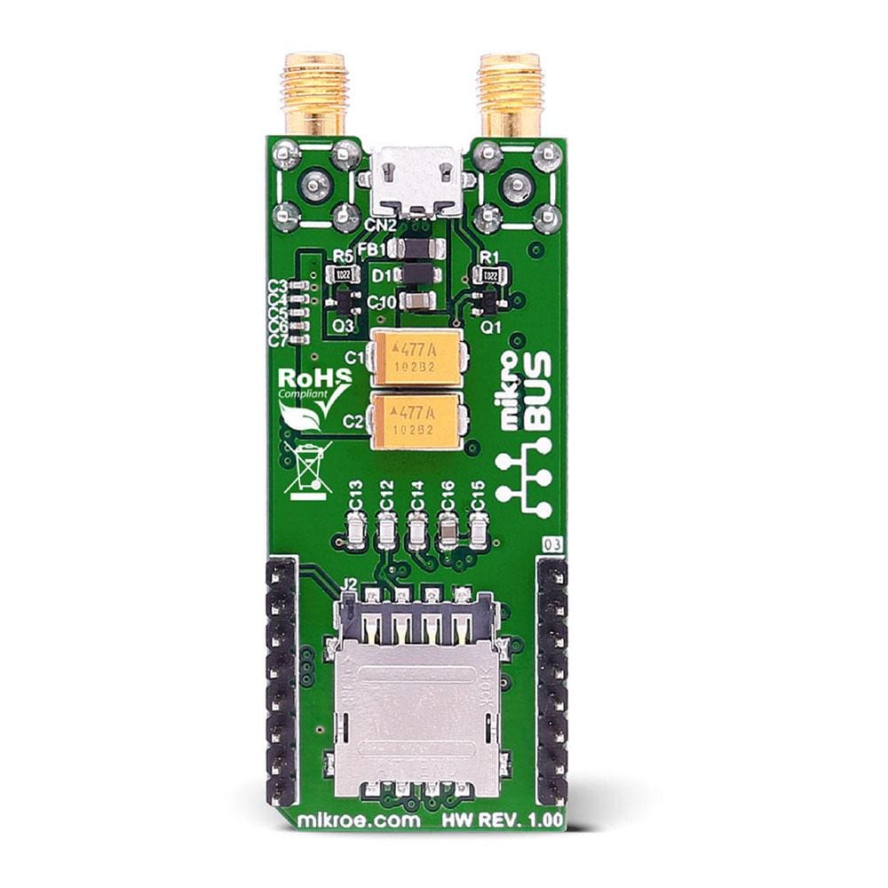 Mikroelektronika d.o.o. MIKROE-2527 4G LTE-E Click Board - The Debug Store UK