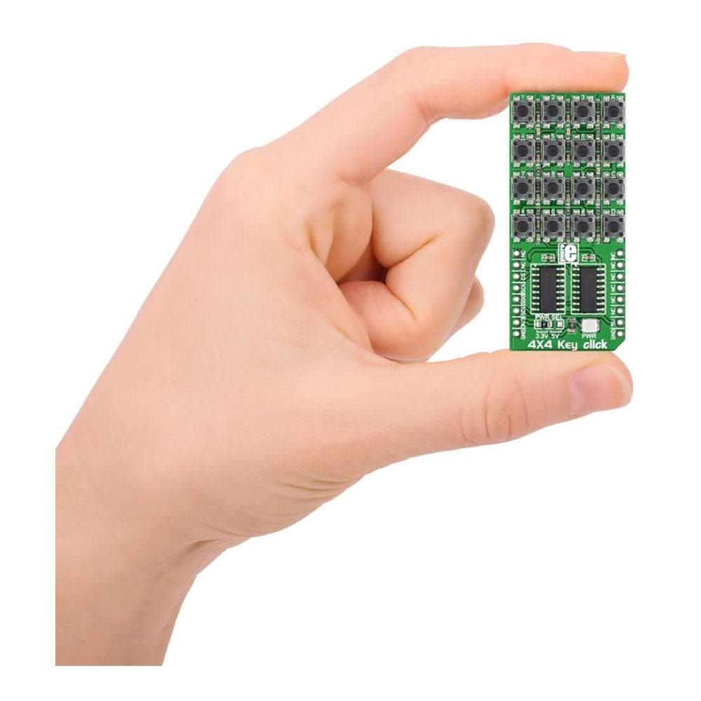 Mikroelektronika d.o.o. MIKROE-1889 4x4 Key Click Board - The Debug Store UK