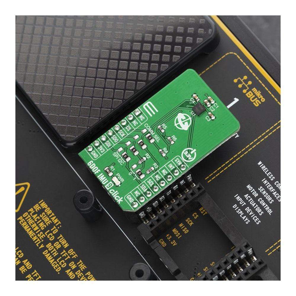 Mikroelektronika d.o.o. MIKROE-3827 6DOF IMU 9 Click Board - The Debug Store UK