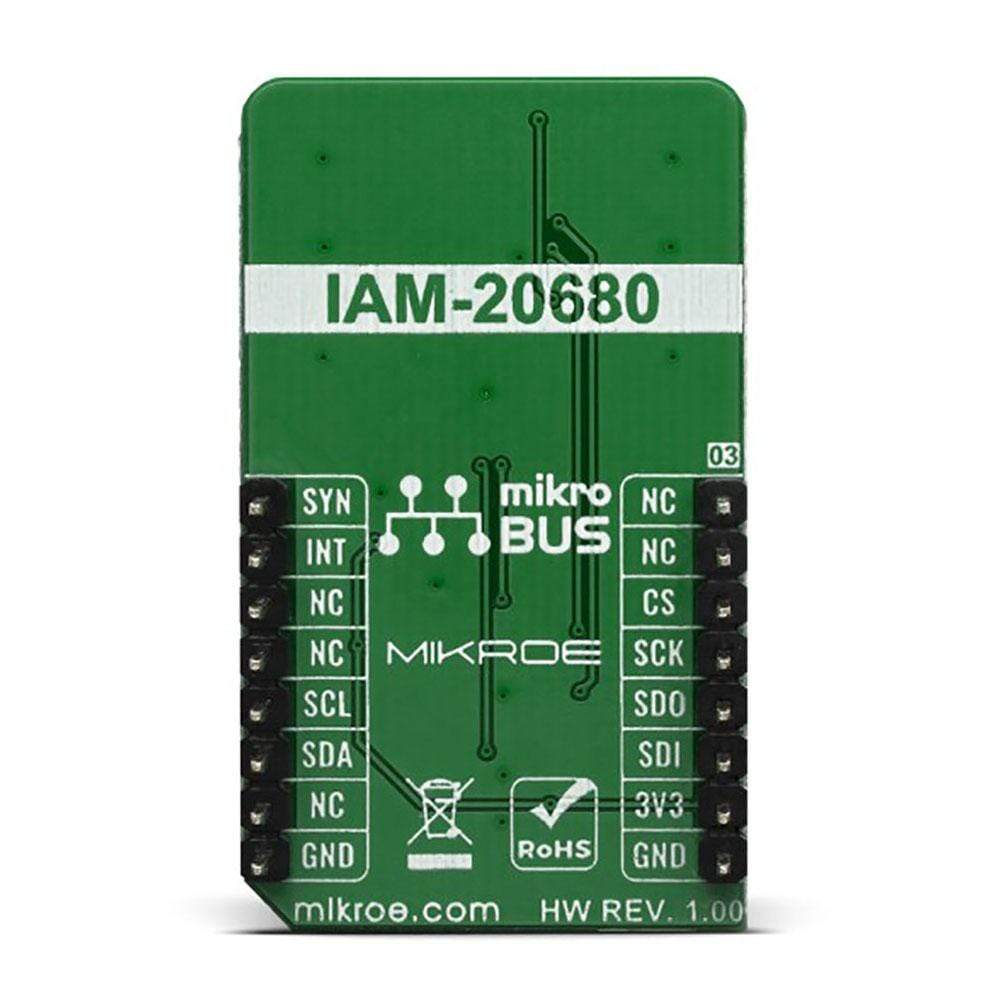 Mikroelektronika d.o.o. MIKROE-3827 6DOF IMU 9 Click Board - The Debug Store UK