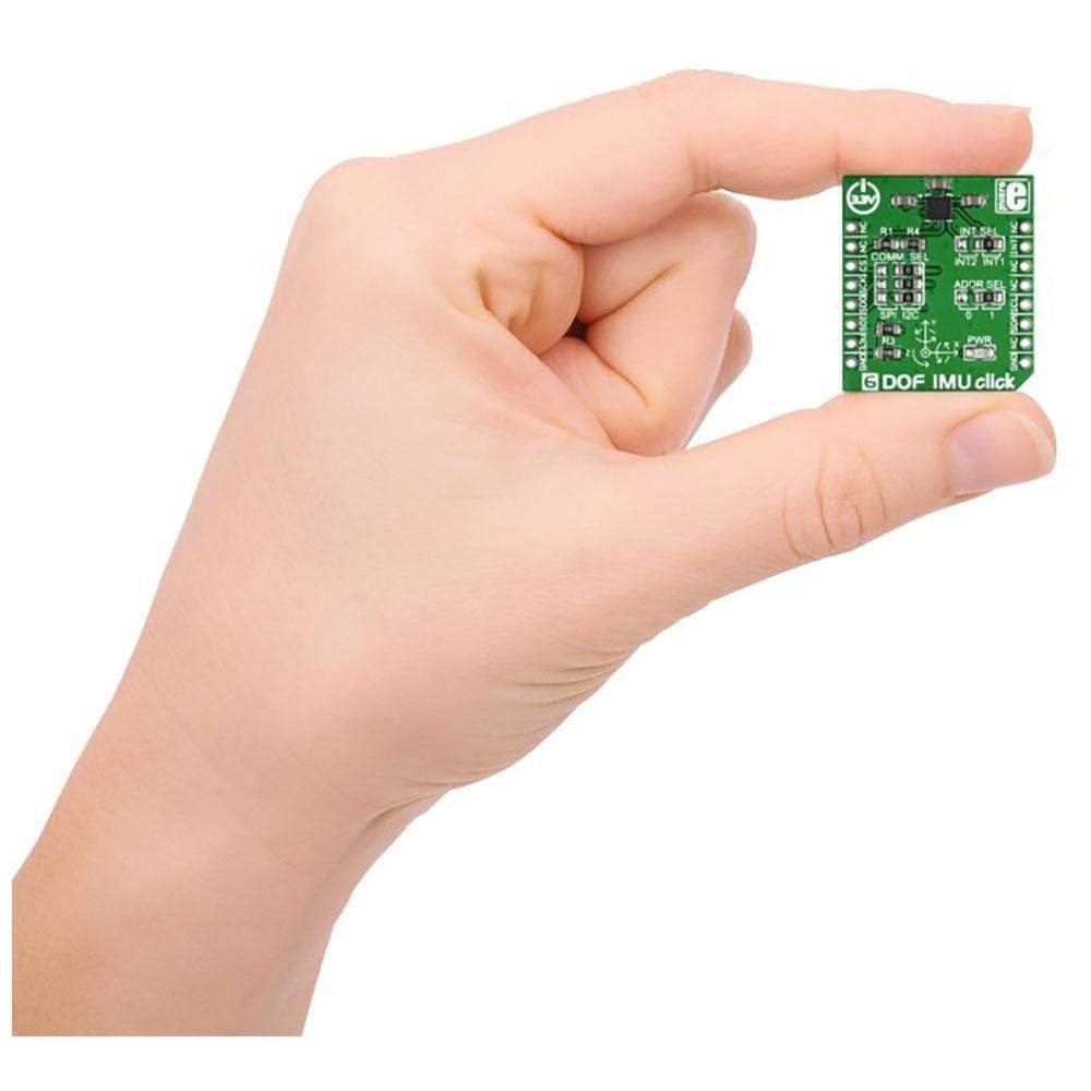 Mikroelektronika d.o.o. MIKROE-1941 6DOF IMU Click Board - The Debug Store UK