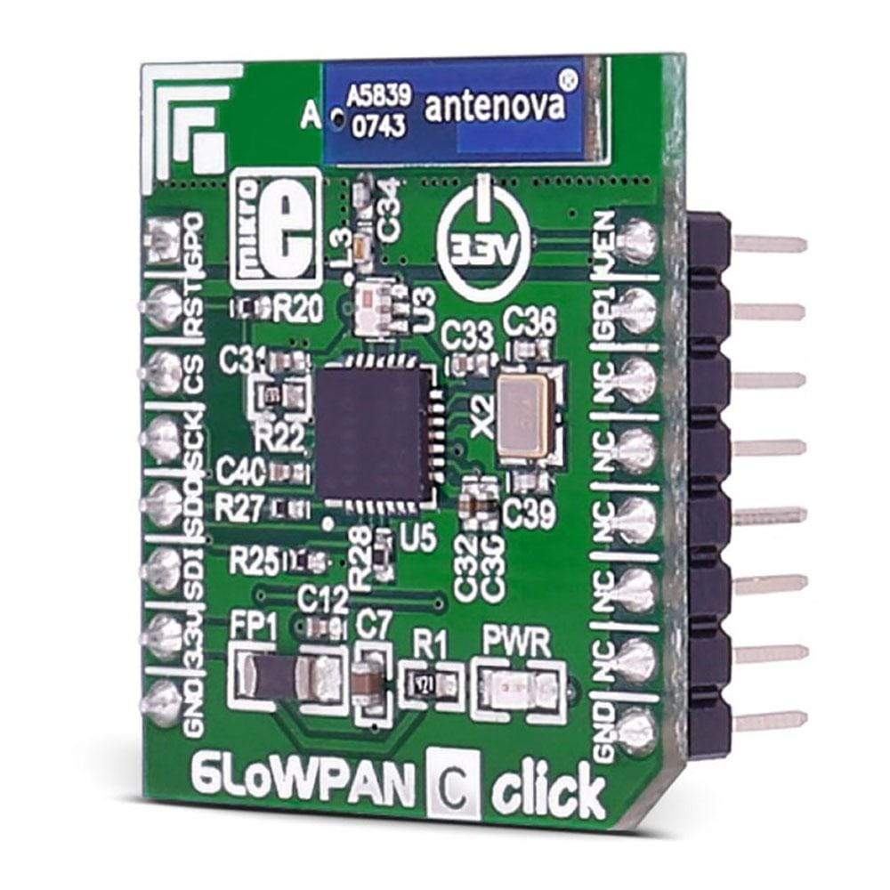 Mikroelektronika d.o.o. MIKROE-2219 6LoWPAN C Click Board - The Debug Store UK