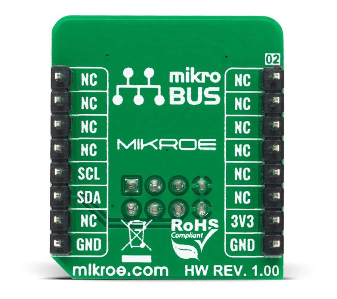 Mikroelektronika d.o.o. MIKROE-4241 8-Pin I2C Click Board - The Debug Store UK