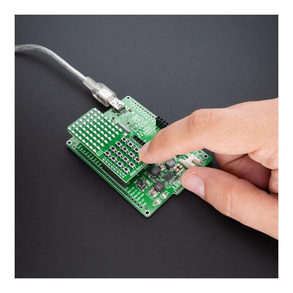 Mikroelektronika d.o.o. MIKROE-4771 8800 Retro Click Board - The Debug Store UK