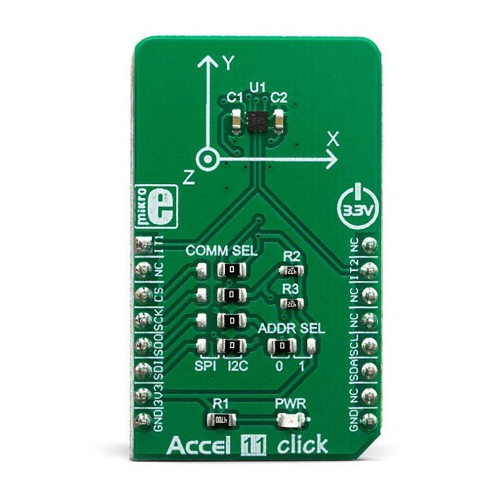 Mikroelektronika d.o.o. MIKROE-3440 Accel 11 Click Board - The Debug Store UK