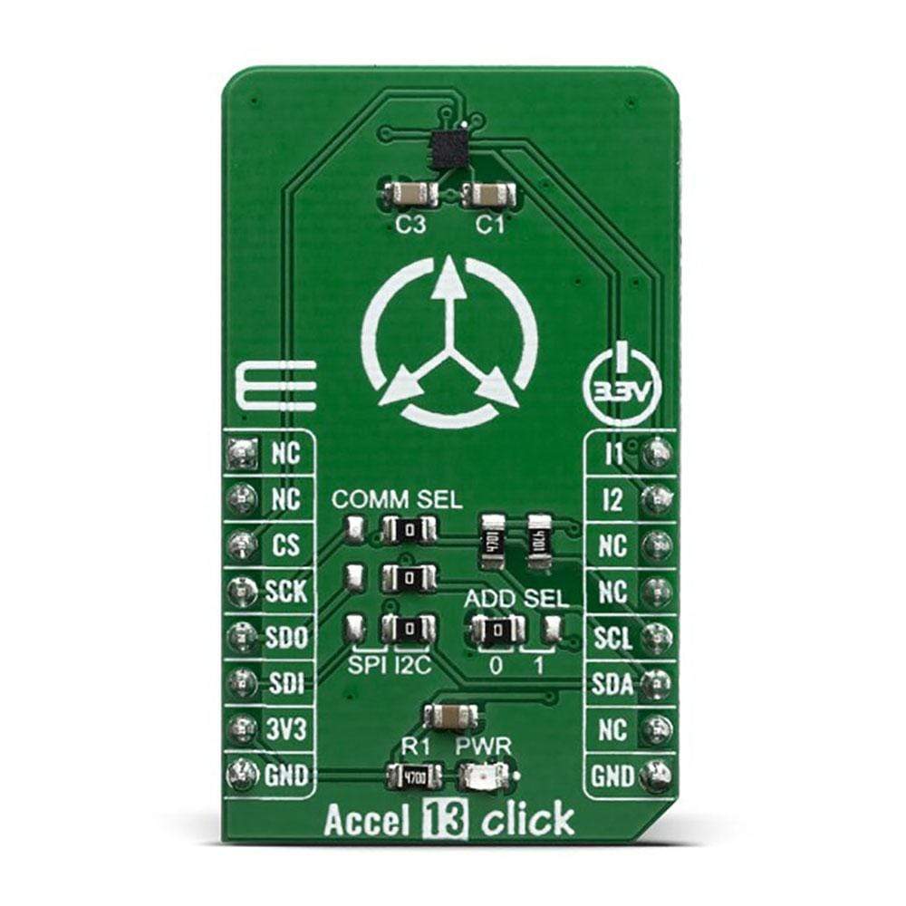 Mikroelektronika d.o.o. MIKROE-3742 Accel 13 Click Board - The Debug Store UK