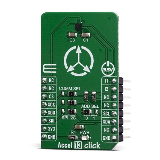 Mikroelektronika d.o.o. MIKROE-3742 Accel 13 Click Board - The Debug Store UK