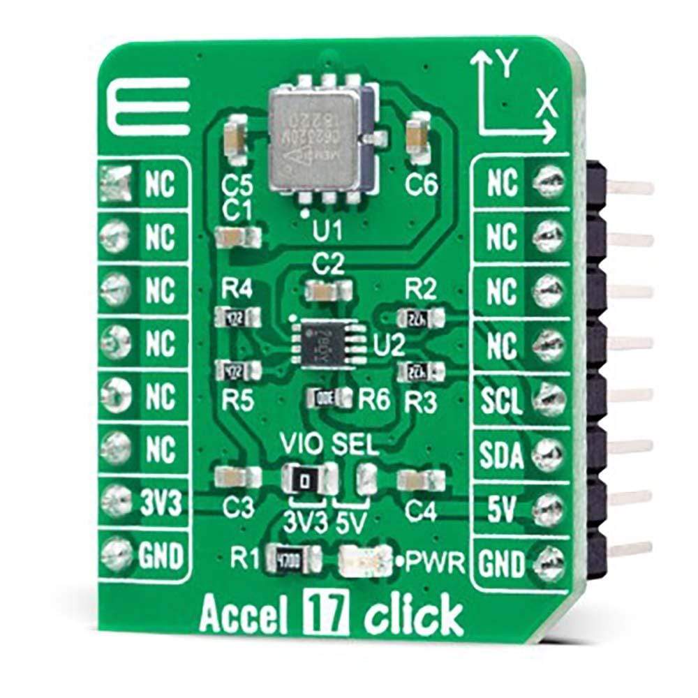 Mikroelektronika d.o.o. MIKROE-4855 Accel 17 Click Board - The Debug Store UK