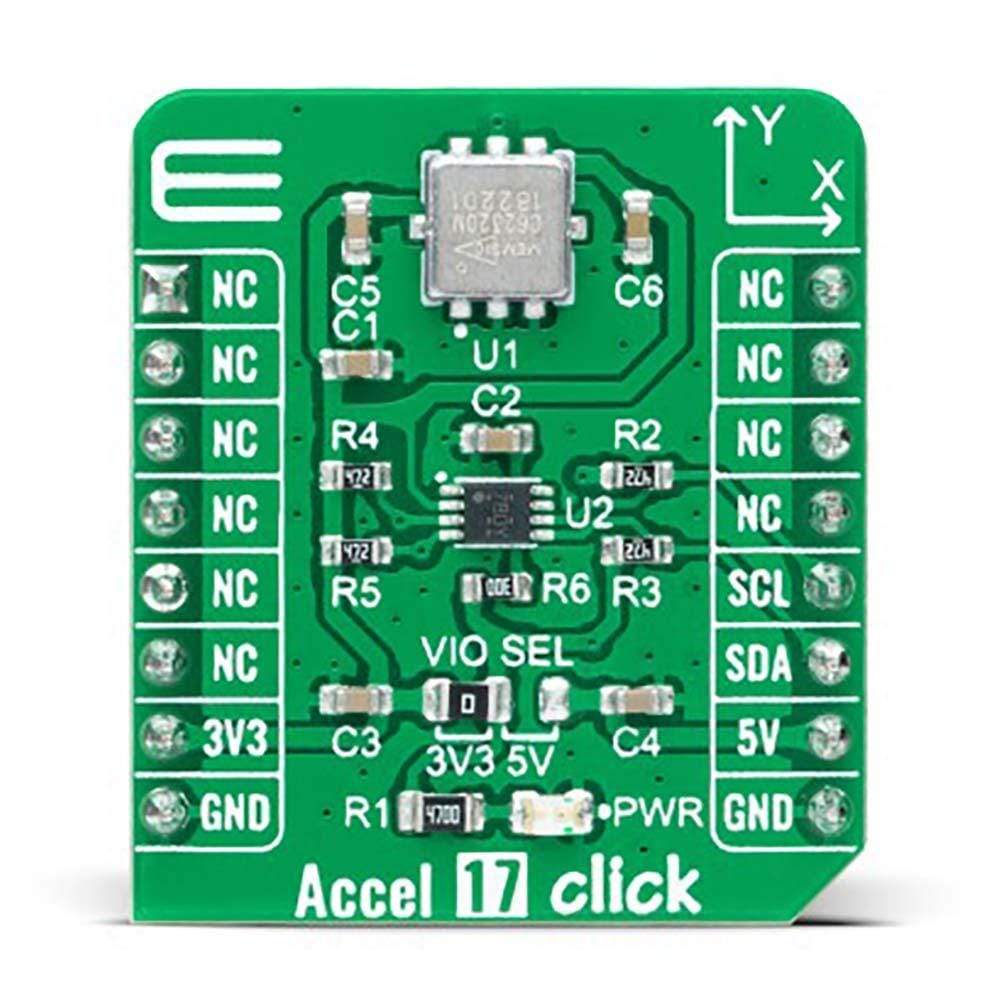 Mikroelektronika d.o.o. MIKROE-4855 Accel 17 Click Board - The Debug Store UK
