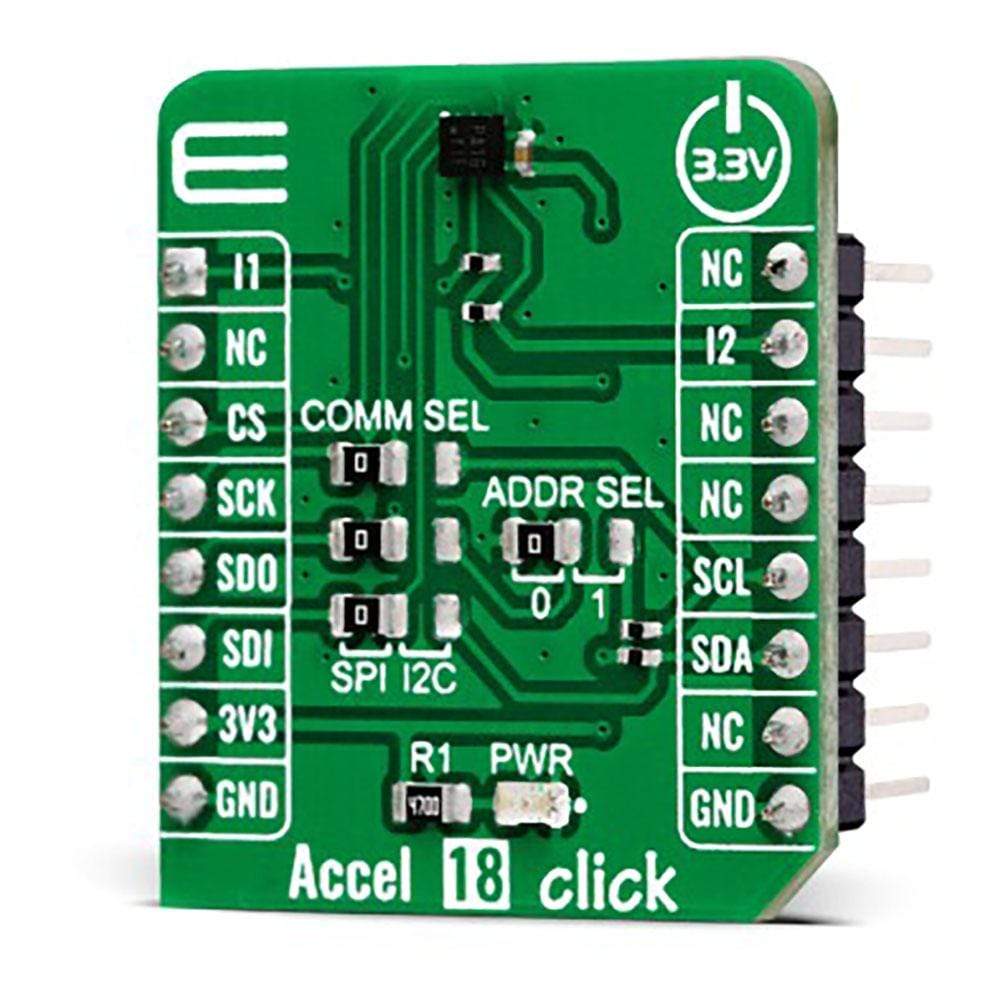 Mikroelektronika d.o.o. MIKROE-4826 Accel 18 Click Board - The Debug Store UK