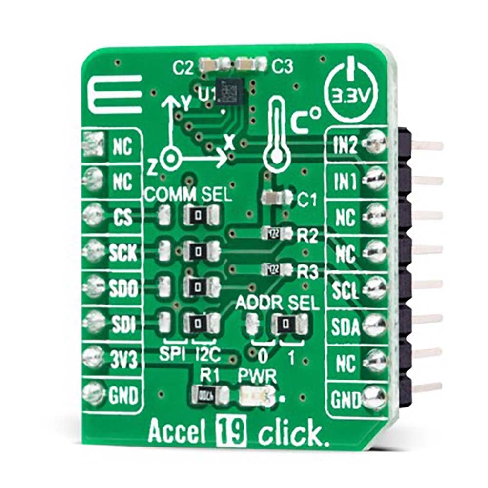 Mikroelektronika d.o.o. MIKROE-4949 Accel 19 Click Board - The Debug Store UK
