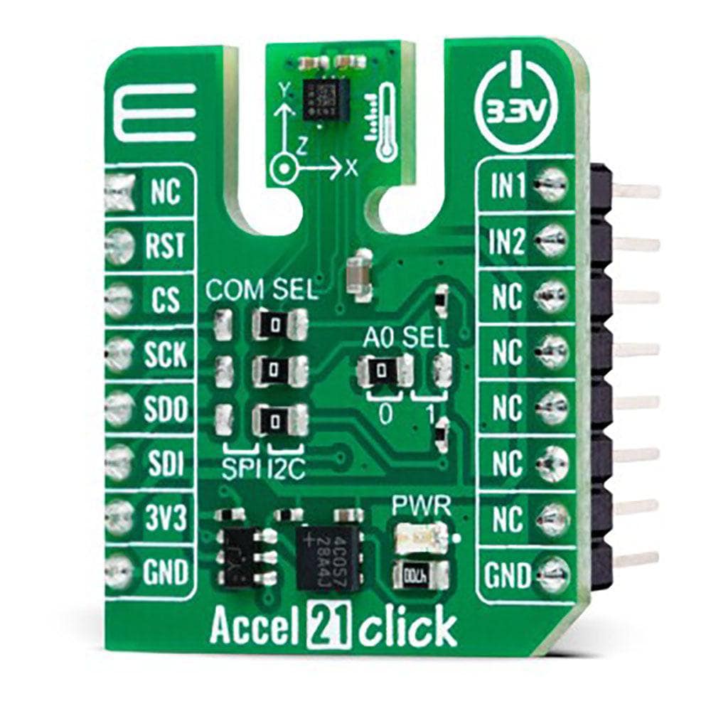 Mikroelektronika d.o.o. MIKROE-5530 Accel 21 Click Board - The Debug Store UK