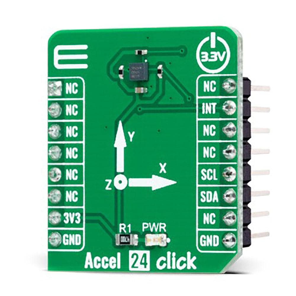 Mikroelektronika d.o.o. MIKROE-5336 Accel 24 Click Board - The Debug Store UK