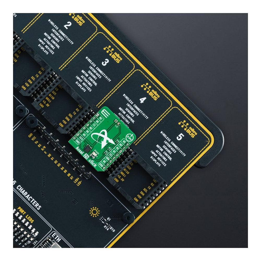 Mikroelektronika d.o.o. MIKROE-5602 Accel 25 Click Board - The Debug Store UK