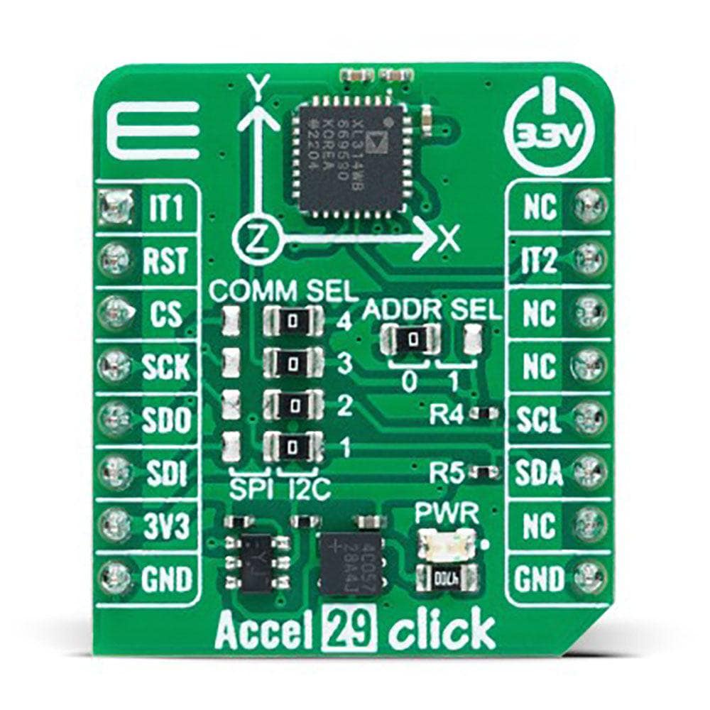 Mikroelektronika d.o.o. MIKROE-5671 Accel 29 Click Board - The Debug Store UK