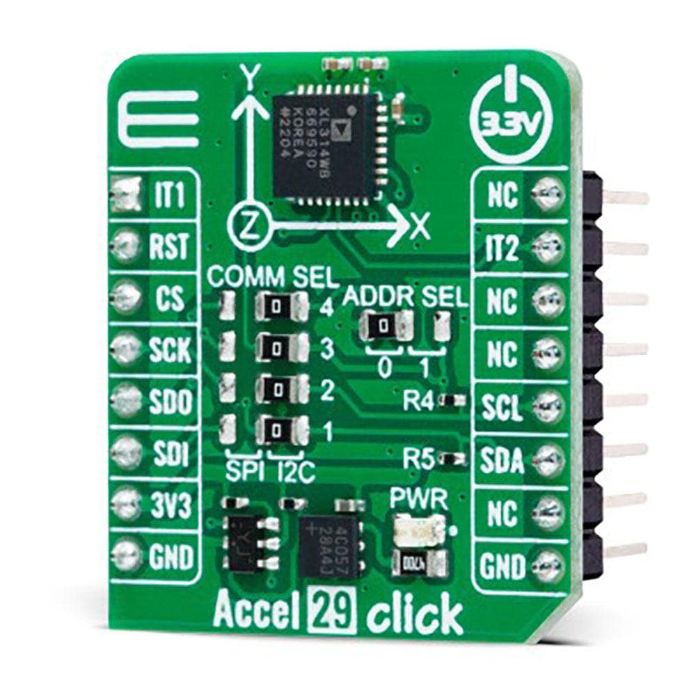 Mikroelektronika d.o.o. MIKROE-5671 Accel 29 Click Board - The Debug Store UK