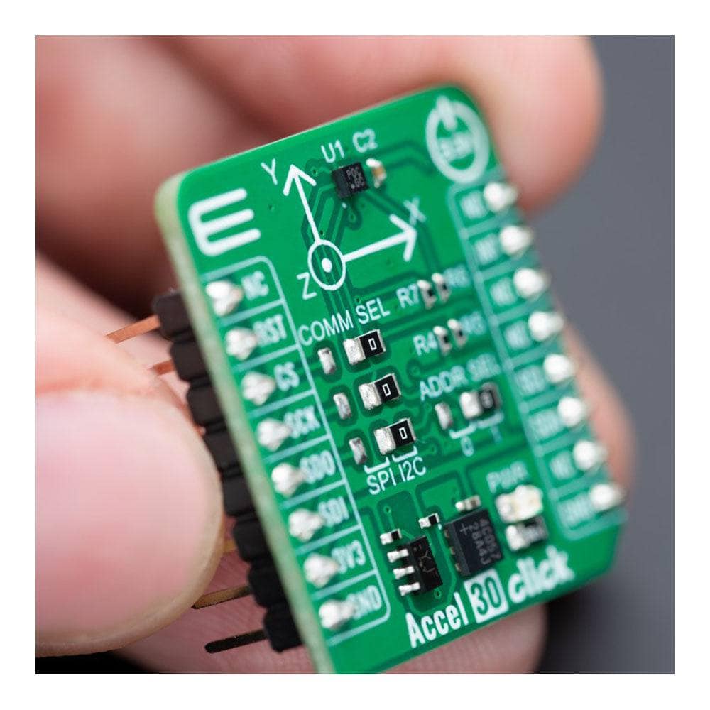Mikroelektronika d.o.o. MIKROE-5550 Accel 30 Click Board - The Debug Store UK
