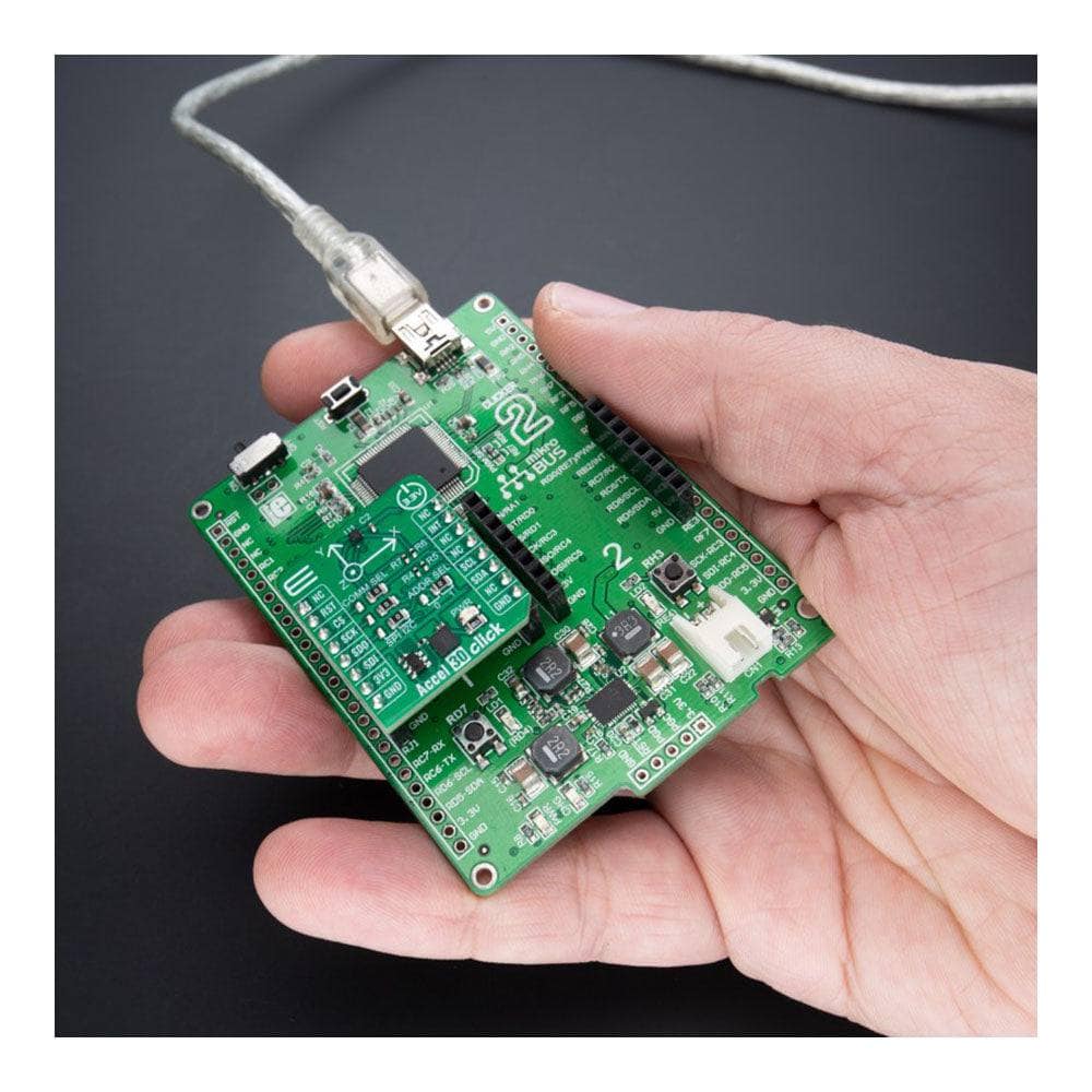 Mikroelektronika d.o.o. MIKROE-5550 Accel 30 Click Board - The Debug Store UK
