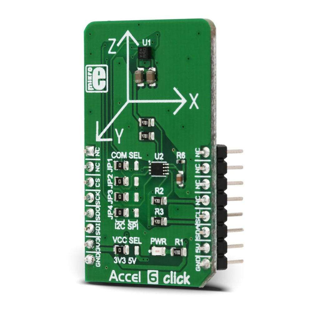 Mikroelektronika d.o.o. MIKROE-3075 Accel 6 Click Board - The Debug Store UK