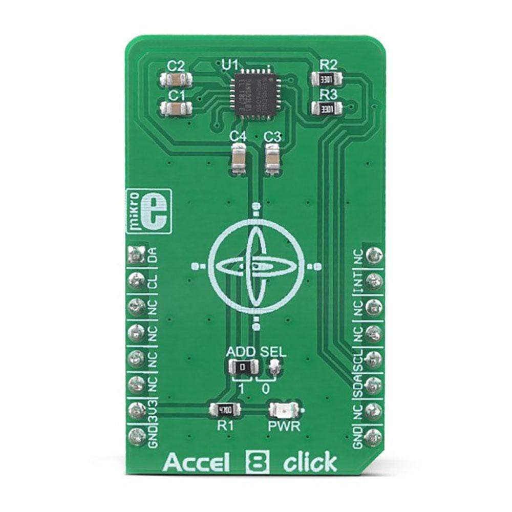 Mikroelektronika d.o.o. MIKROE-3341 Accel 8 Click Board - The Debug Store UK