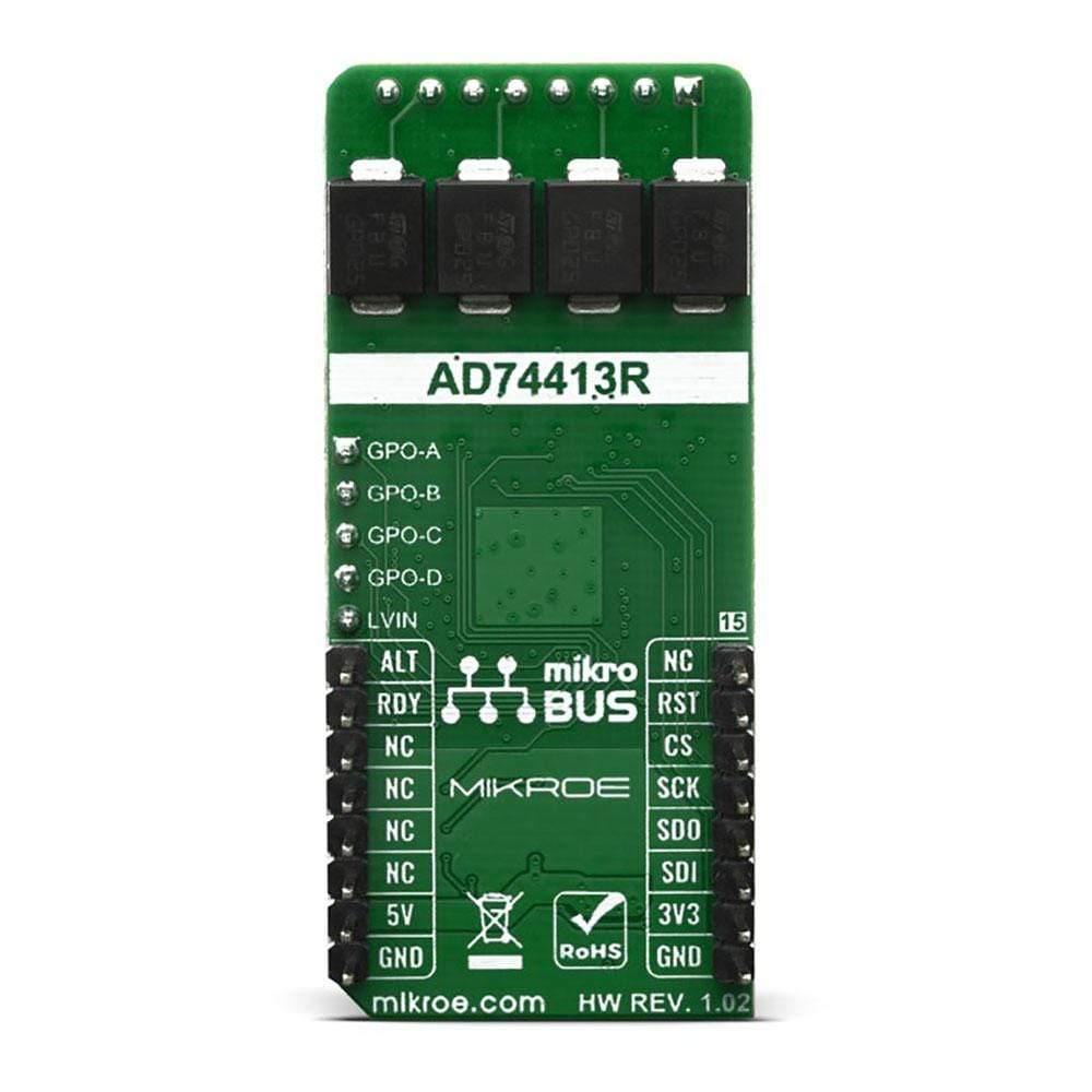 Mikroelektronika d.o.o. MIKROE-3861 AD-SWIO 2 Click Board - The Debug Store UK