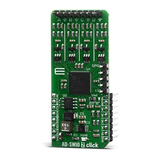 Mikroelektronika d.o.o. MIKROE-3861 AD-SWIO 2 Click Board - The Debug Store UK