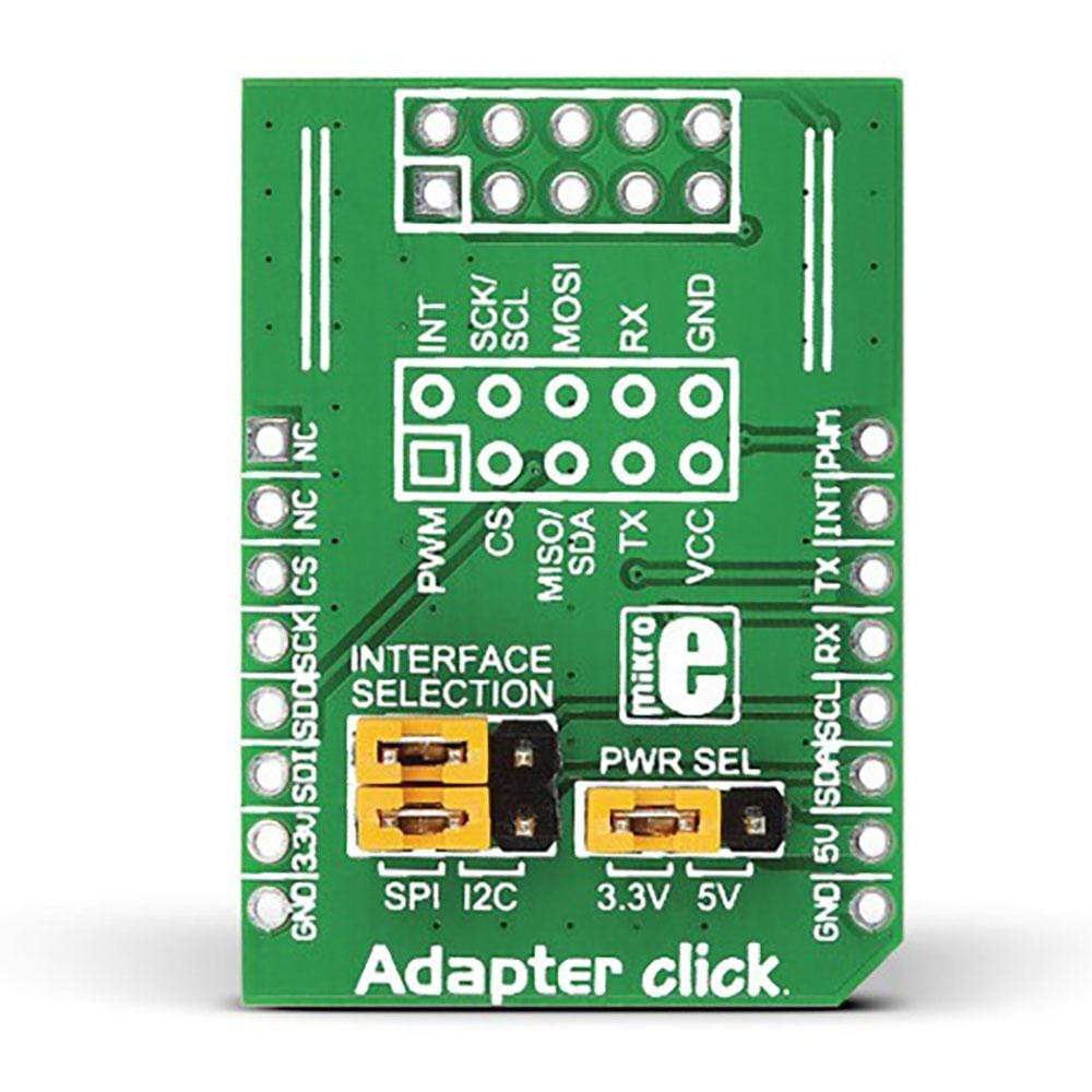 Mikroelektronika d.o.o. MIKROE-1432 Adapter Click Board - The Debug Store UK