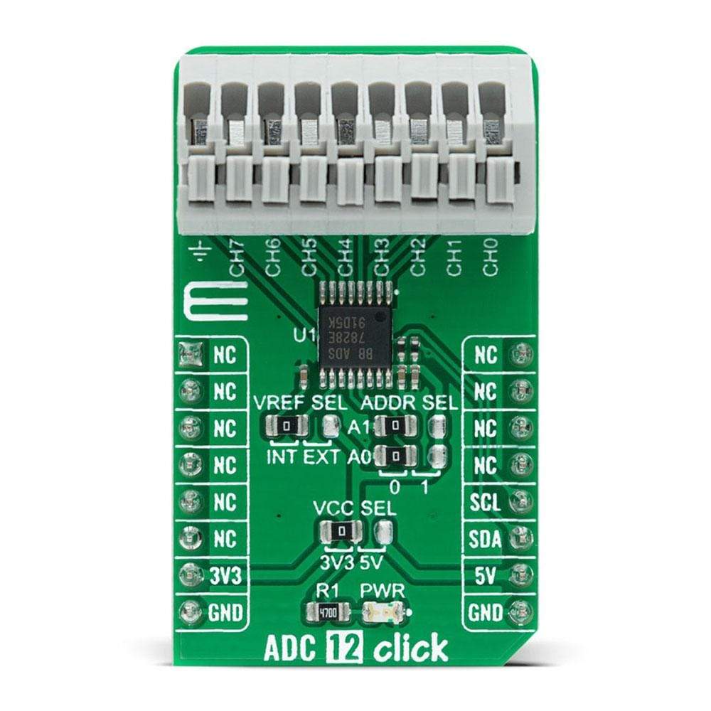 Mikroelektronika d.o.o. MIKROE-4376 ADC 12 Click Board - The Debug Store UK