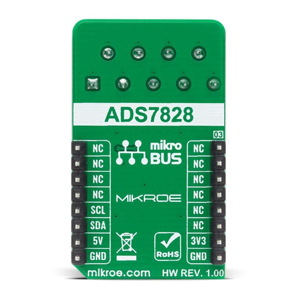 Mikroelektronika d.o.o. MIKROE-4376 ADC 12 Click Board - The Debug Store UK