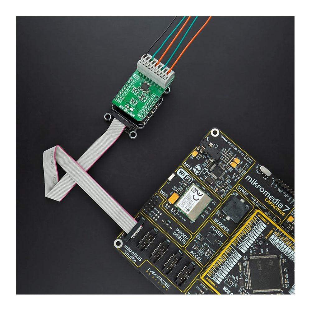 Mikroelektronika d.o.o. MIKROE-4376 ADC 12 Click Board - The Debug Store UK