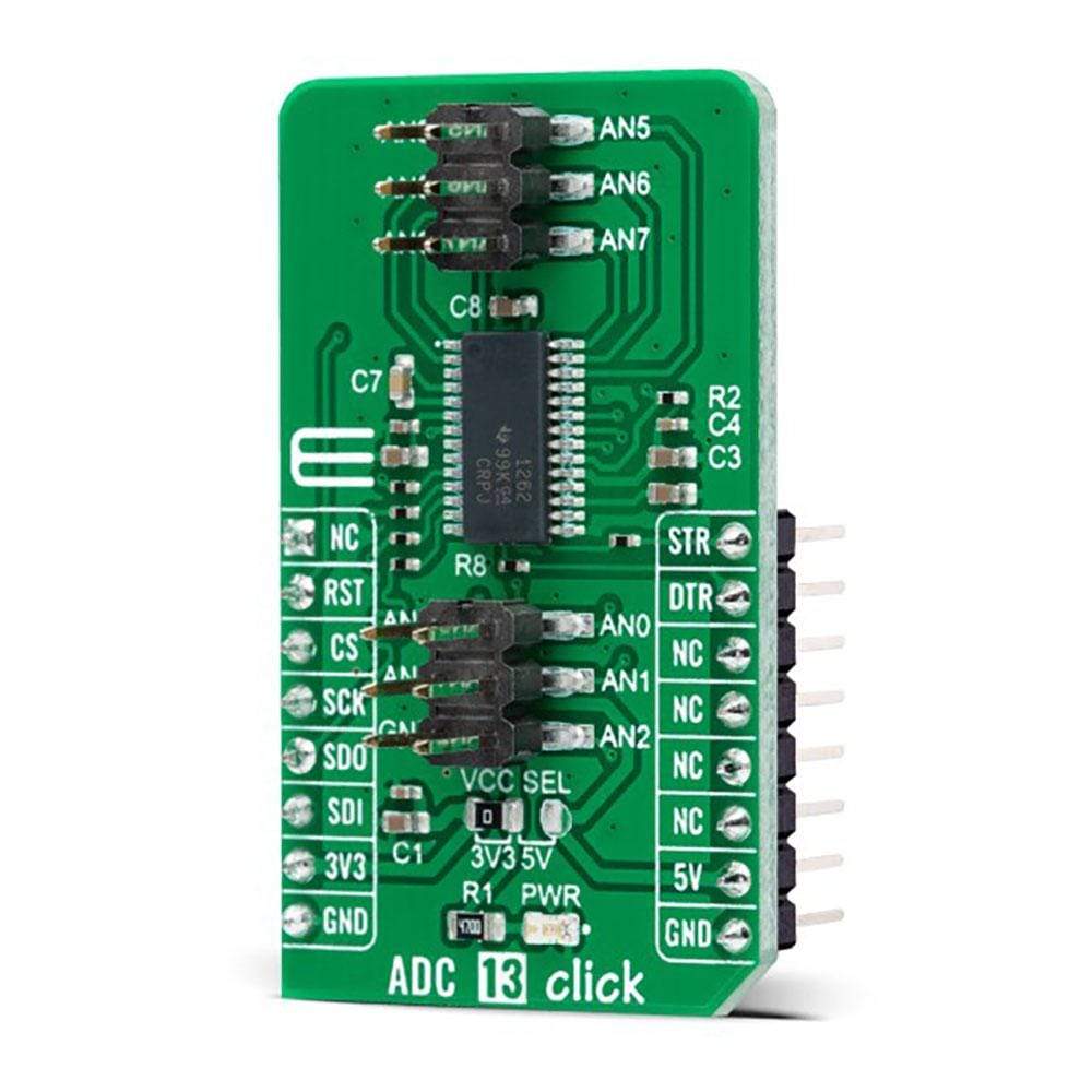 Mikroelektronika d.o.o. MIKROE-4743 ADC 13 Click Board - The Debug Store UK